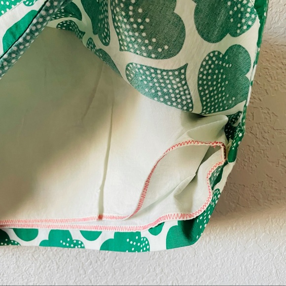 Boden Green Print Mini Skirt - Picture 7 of 11